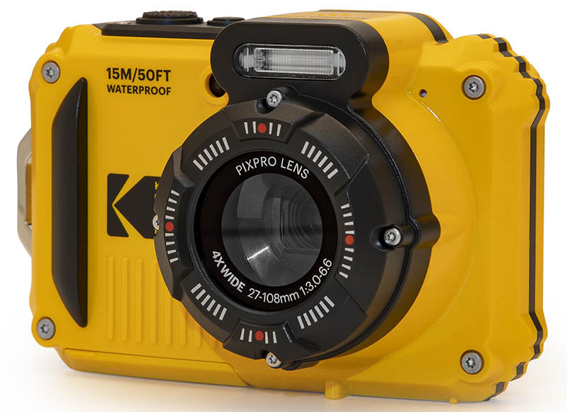 kodak wpz2 amarillo + 2 pilas + micro sd 16g - Imagen 2