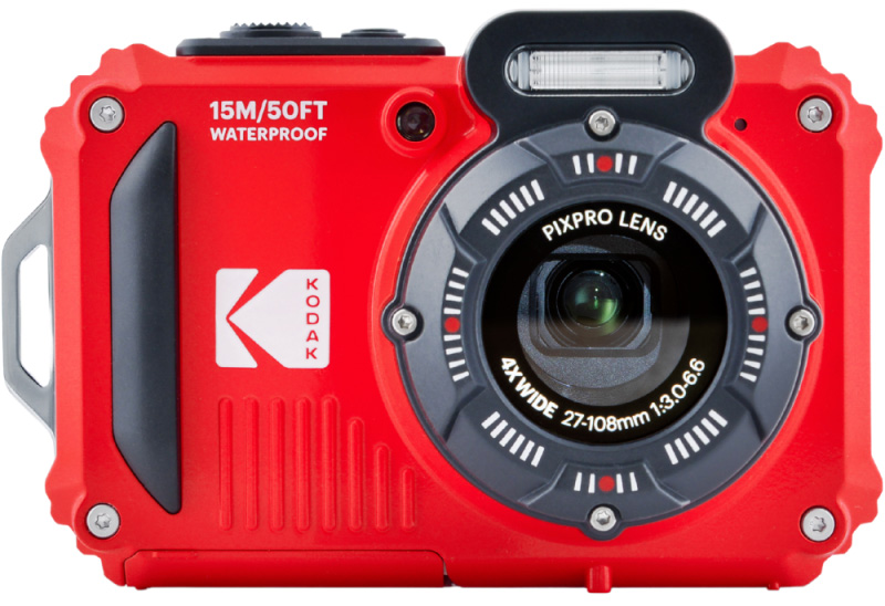 kodak wpz2 rojo + 2 pilas + micro sd 16g