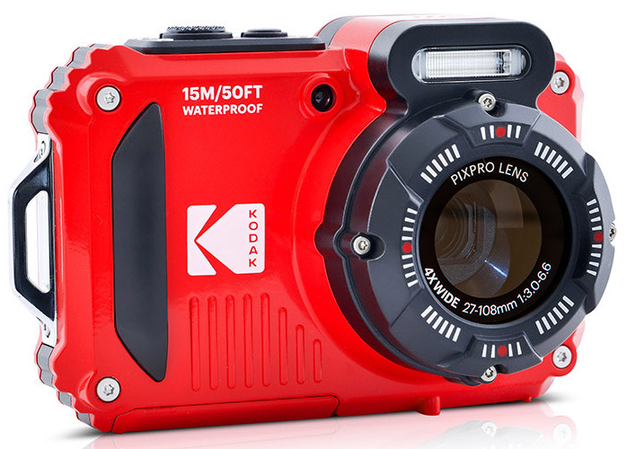 kodak wpz2 rojo + 2 pilas + micro sd 16g - Imagen 2