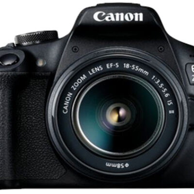 Canon eos 2000 d noir + ef-s 18-55 is ii